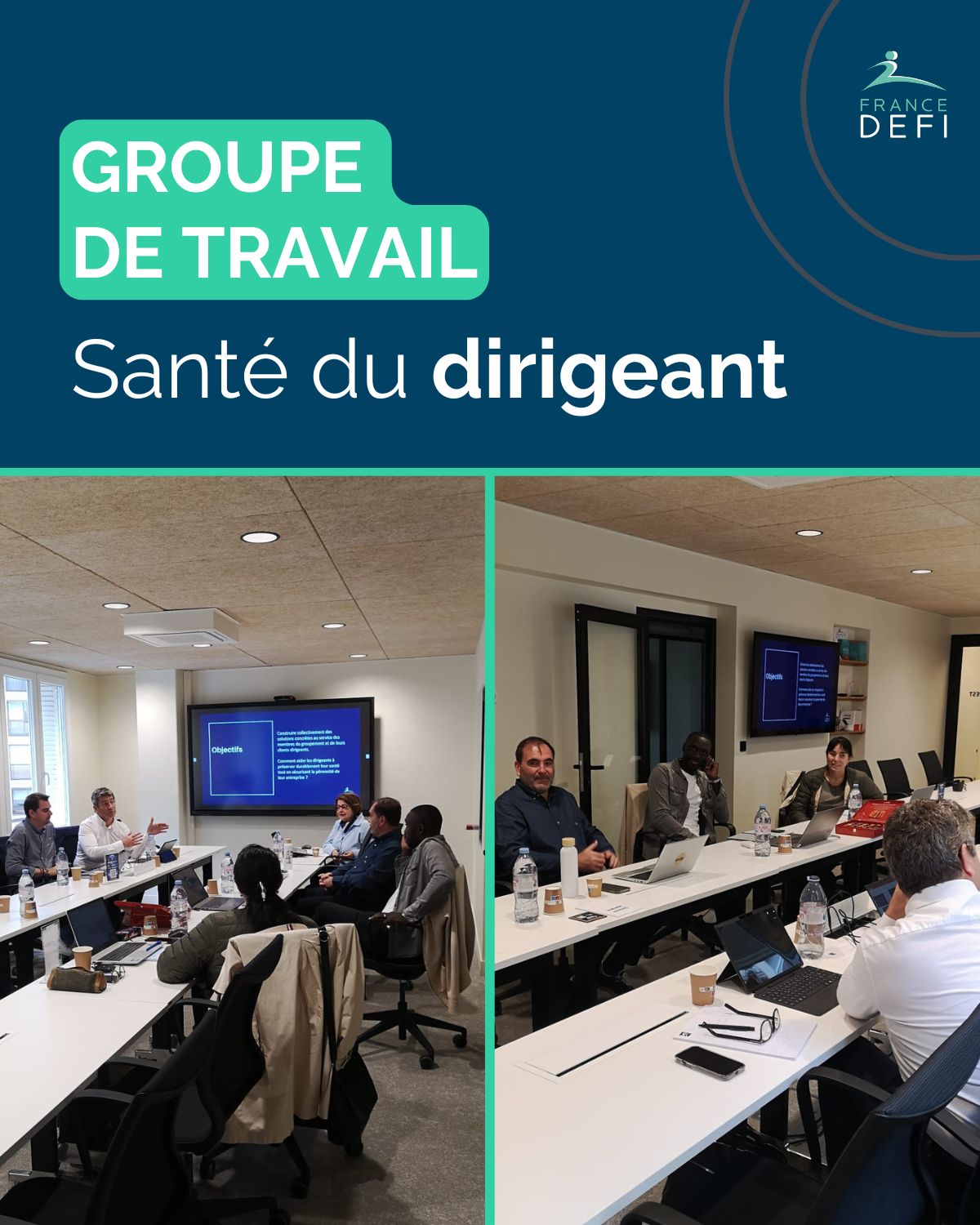 photo France Défi - GT santé du dirigeant